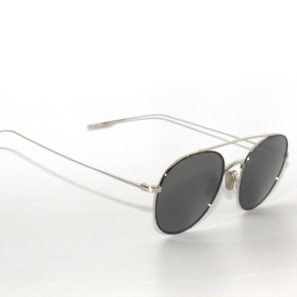 Salt Optics Bridges TS 51 Silver Mirror grey Titanium Polarized Sunglasses - Picture 3 of 5